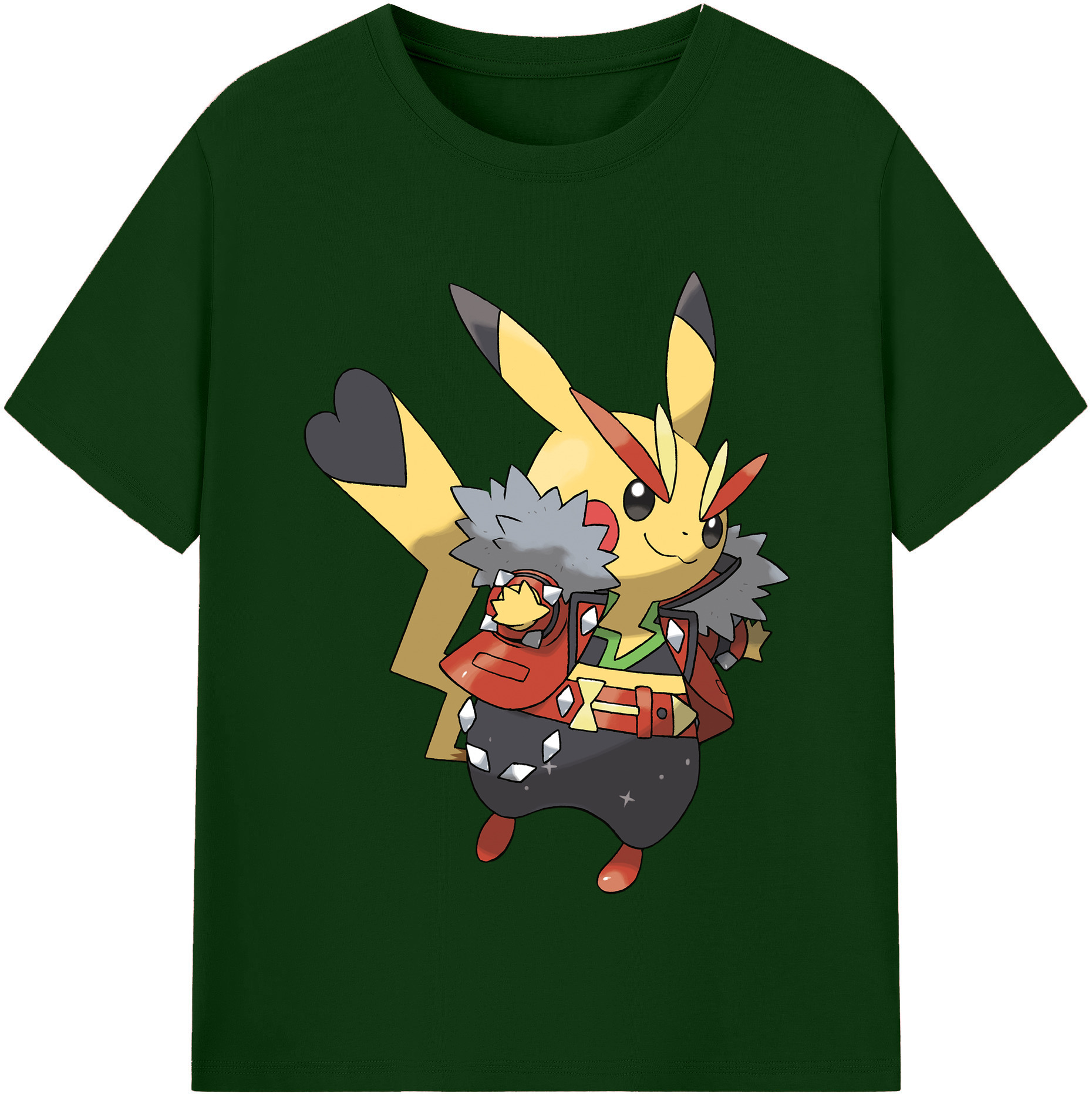 （画像用） ポケットモンスター Pokémon 綿100％半袖Tシャツ（フロントプリント）